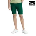 Moose Men’s Slim Fit Chino Short - Dark Green 13. 
