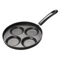 4-Cup Egg Frying Pan Non Stick Egg Cooker Pan 4-Cup Omelette Pan Round Burger Pancake Pan Aluminium Alloy Egg Pan Cookware for Gas Stove. 