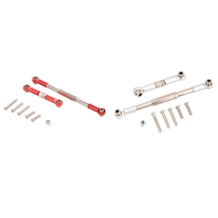 NAMUNY 4PCS RC Steering Rod CNC Machining Steering Linkage Rod Set for ...