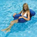 PVC Summer Inflatable Foldable Floating Row Swimming Pool Water Hammock Air Mattresses Bed Beach Water Sports Lounger Chair. 