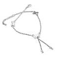 Simple Butterfly Design Leg Chain Anklet Ankle Bracelet Bracelets For Girls Women - Gold Plated - Silver Plated - WAB008. 
