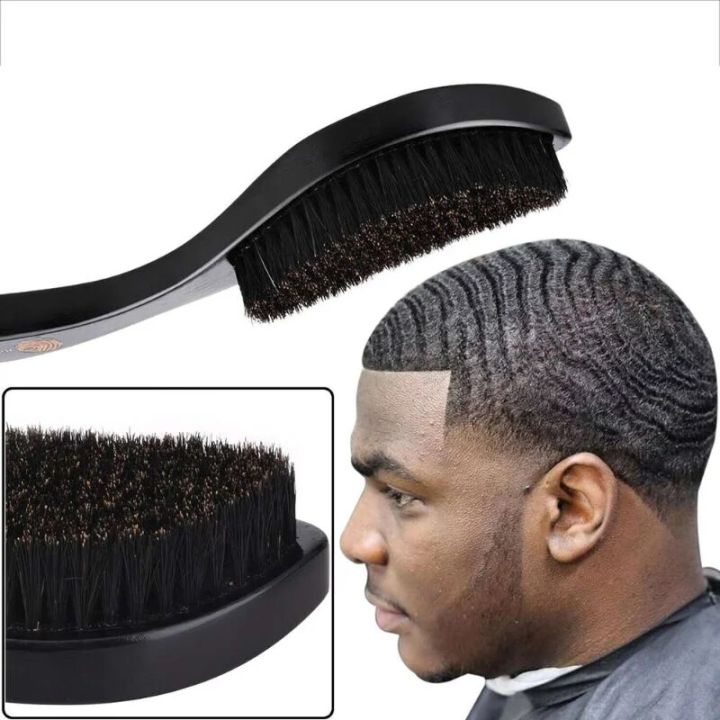 Comb Men Slcked Black Styling Comb Beard Hair Brushes Beech Texture ...