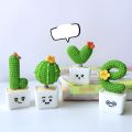 1/5/10Pcs Mini Cactus Flower Miniature Figurines Pot Succulent Plants Fairy Garden Kiniature Ornament DIY Home Decor. 