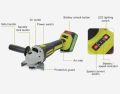 Cordless Angle Grinder with Brushless Motor, 21V Power Grinders Tools with 4Inch Cutting Wheels and Adjustable Auxiliary Handle. 