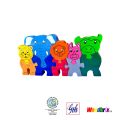 African Big Five Puzzle – Handcrafted in Rubberwood. 
