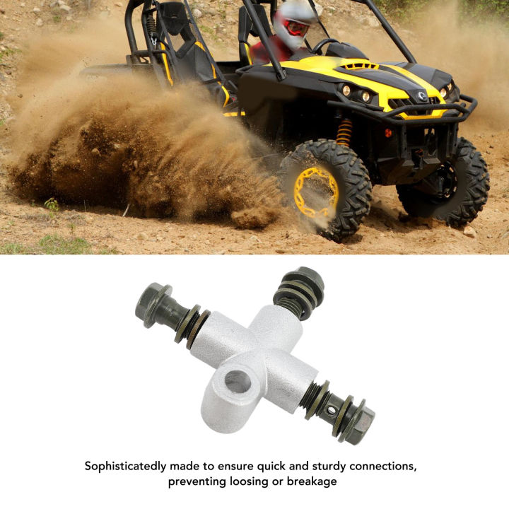 Brake%20Line%203%20Way%20Adapter%20Easy%20To%20Install%20Hydraulic%20Brake%20T%20Connector%20Coupler%20for%20ATV%20UTV%20MINI%20BIKE%20GO%20Kart%20-%20Image%203