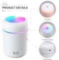 Xiaomi USB Cool Mist Sprayer Portable 300ml Electric Air Humidifier Aroma Oil Diffuser with Colorful Night Light for Home Car. 