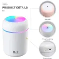 300ml Colorful Cup Humidifier USB Mute Humidification Aromatherapy Desktop Home Car Air Purifier. 