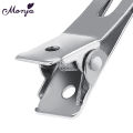 Monja Steel Hair Clips Hairdressing Setting Curl Hairpins Double Prong Barrettes Salon or Home Hair Accessories. 