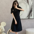 Women's Doll Collar Dress Summer Sports Casual Dress Slimming9499. 