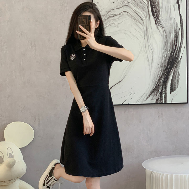 Women's%20Doll%20Collar%20Dress%20Summer%20Sports%20Casual%20Dress%20Slimming9499%20-%20Image%203