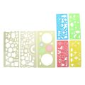 Drawing Stencils Drawing Stencil Template Geometry Shape Stencils Kids Students 594A. 
