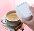 Mini Handheld Food Printer, Color Inkjet Printer, Bread And Biscuit Food Printer, Can Use Ink Cartridges Up To 1200x1200dpi. 