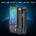 Handheld POS Andr-oid 10.0 PDA Terminal 1D/2D/QR Barcode Scanner Support 2/3/4G wi-fi b-t Communication with 4.0 Inch Touchscreen for Supermarket Restaurant Warehouse Retail Inventory Logistics. 