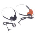 Fashion Classic Underwire Headphone Music Mp3 Walkman Portable Wired Small Headphones Sports Photo Props BRYT. 