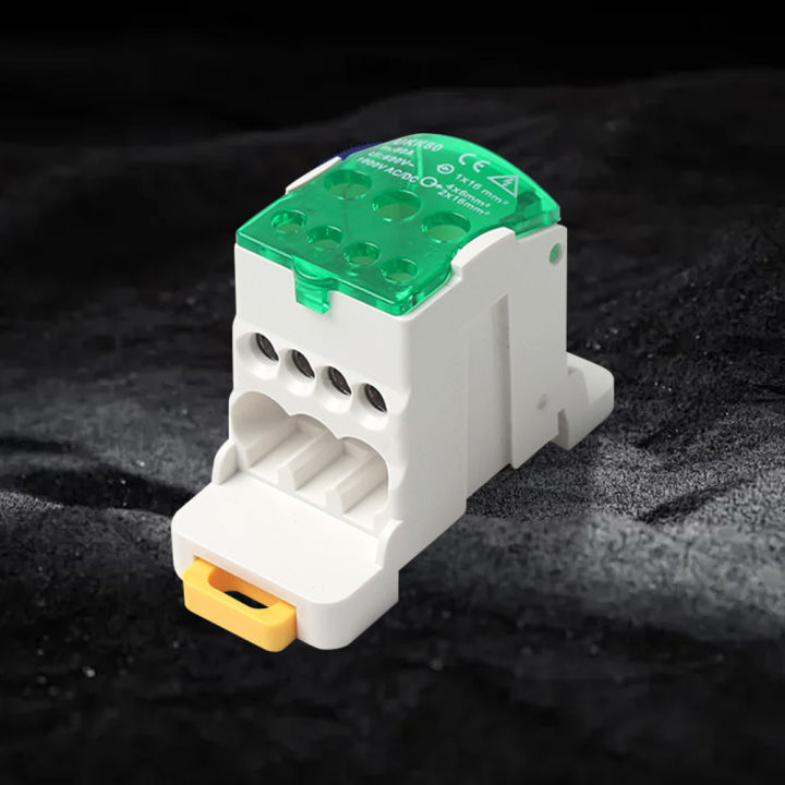 UKK 80A Wire Connector Junction Box One Into Multiple Branch Line Terminal Splitter for Various Power Distribution Needs