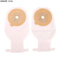 10Pcs Colostomy Bags 15-65mm Stoma Pouch Bags One-piece Open Ostomy Bags Skin Color No Need Clip Translucent Colostomy Bag. 