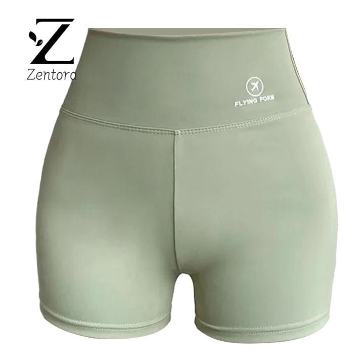 Zentora Women Yoga Shorts Compression Mini St Dress Safety Shorts