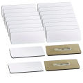 Wooden Name Tag Badge Unique With Back Pin 10pcs Blank Id Name Brooch Blank Name Badges With Backing Pin for School School. 