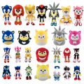 Sonic the Hedgehog Plush Toy Sonic Plush Doll Backpack Tals Hedgehog Doll Creative Doll. 