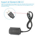 SATA/PATA/IDE to USB 2.0 Adapter Converter Cable for Hard Drive Disk 2.5" 3.5". 