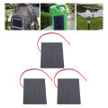 Micro Solar Panel Monocrystalline Portable Solar Cell Eco Friendly with Cable for DIY Science Project for LED Light. 