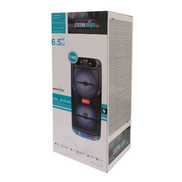 Greatnice GTS-1565 Big Sound portable 6.5x2 inches Bluetooth Speaker