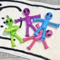 popit toys 1/3pcs Telescopic Alien Suction Cup Toys Kids Children Pop Tube Sensory Playing Stress Relief Fidget Games Early Education ToyParty Packs Sets. 