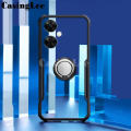Casinglee for OnePlus Nord N30 Case Hard Clear Transparent Shockproof Car Holder Ring Back Cover Casing Hp OnePlus Nord N30 Phone Cases Cover. 
