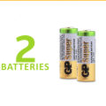 A23 5-3-2-1Pcs GP Super High Voltage 12V Alkaline Battery ( 23AE , GP23A , V23GA , LRV08 , 8LR932 , 8LR23 , MN21 , L1028 , ANSI-1181A , A23 , 23 A ) remote controls, wireless alarms, GPS devices, utility meters, and photographic equipment. 