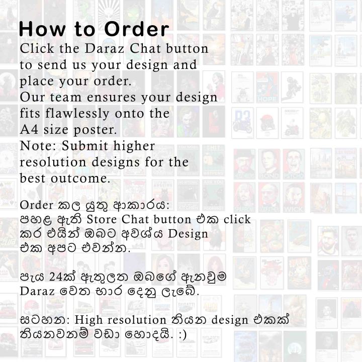 A3/A4%20Size%20Framed%20wall%20posters%20Customized%20wall%20posters%20wall%20decorations%20for%20any%20room%20-%20Image%203