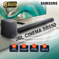 JBL Cinema SB 550 3.1 Channel Soundbar with Wireless Subwoofer and Dolby Audio, 250 W, HDMI ARC and Wireless Bluetooth Streaming, Black. 