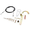 Transmission Column Shift Linkage Kit Hard Column Shift Linkage Kit Reliable for 2004R 4L60 4L80E Transmission. 