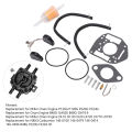 Lawn Mower Carburetor Repair Kit Overhaul Tool Practical 146-0657 146-0650 for Garden Parts. 
