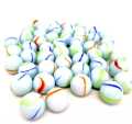 100Pcs Milk Glass Marbles. 