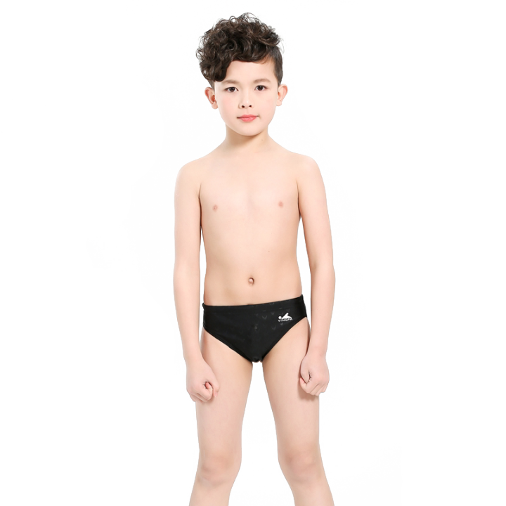 Yingfa Children's Swimming Trunks Competition Training Briefs Boy's Swimsuit Toddler Children Teens Boys' Professional Resistance Swimming Trunks