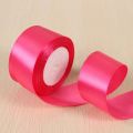 6/10/15/20/25/40/50mm Satin Ribbons Gold Silver White Black Blue Red Green Purple Silk Ribbons Wedding Birthday Party Decoration. 