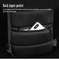 OZUKO Men's Chest Bag Trend Fashion Messenger Bag Sports Function Bag Business Waterproof Chest Bag. 