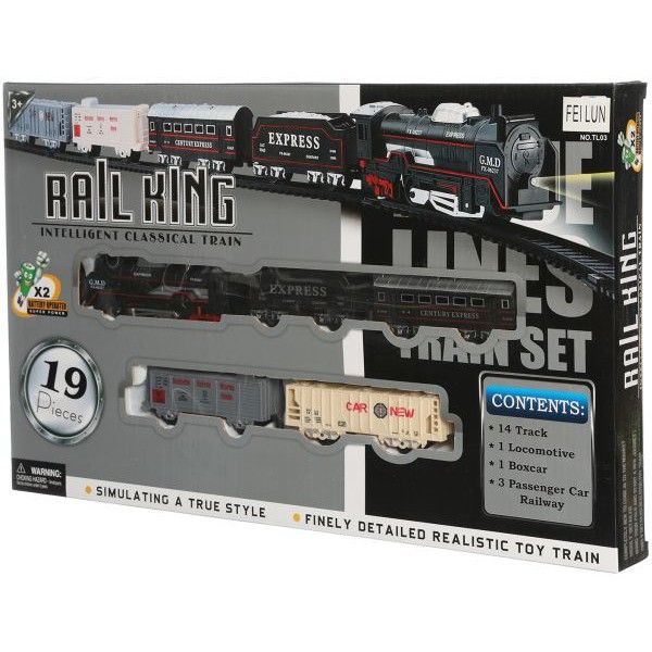 Rail King Intelligent Classical Train set 19 Pieces