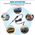 Circuit Tester Pen 6V/12V/24V DC Digital Test Pen Automotive Test Light Pen with Gloves. 
