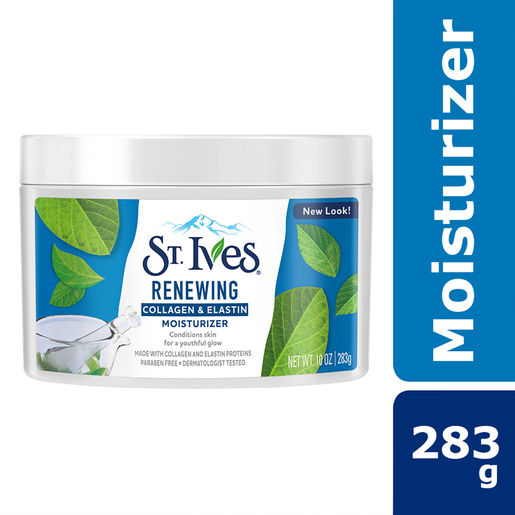 St Ives Renewing Collagen Elastin Facial Moisturizer 283g Skin Care Face Cream Women Men