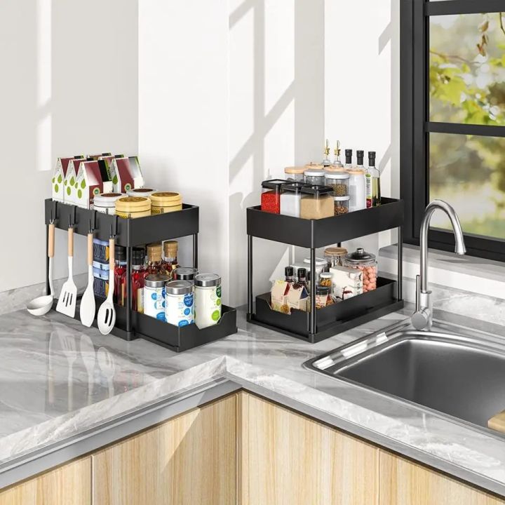 Double%20Layer%20Spice%20Rack%20Storage%20Rack%20Pull-out%204%20Hooks%20Sliding%20Drawer%20Cabinet%20Basket%20Organizer%20Kitchen%20Shelf%20Seasoning%20Holder%20-%20Image%206