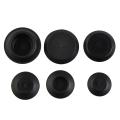 60 Pcs Flush Mount Black Plastic Hole Plug Assortment Auto Body Sheet Metal Car Rubber Plug Flush Mount PVC Plug Button. 
