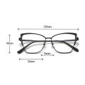 Eye Protection Eye Glasses Trendy Ultra-light Triangle Frame Anti Blue Light Glasses Color Changing Metal Frame Eyewear for Screen Office Work Digital Device Users Accessory Vision Care. 
