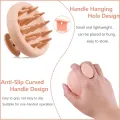 Scalp Massage Brush, Scalp Massager, Head Massage Brush, Silicone Head Massage, Scalp Massager for Various Scalp Types, Wet and Dry (Multi Colour). 