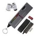 Diamond Tester Pen, High Accuracy Jewelry Diamond Tester+60X Mini LED Magnifying, Professional Diamond Selector. 