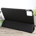 For Xiaomi Pad 6 / Pad 6 Pro Three-fold Holder Flip Tablet Leather Case. 