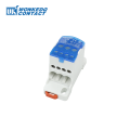 Ukk80a Junction Box 1-Input 6-Output Wire Electrical Connector Din Terminal Block Power Distribution Box Ukk 80a. 
