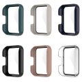 For Xiaomi Redmi Watch 2 Lite PC + Tempered Glass Watch Protective Case. 