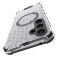 For Samsung Galaxy A55 5G Case Honeycomb MagSafe Shockproof Camera Protection Back Cover Galaxy A55 5G casing. 
